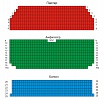 План зрительного зала ДК "Аксион". Ижевск